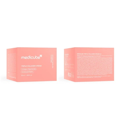 ژل کرم آبرسان و تقویت کننده کلاژن مدی کیوب 50 میلی‌لیتر (Medicube Triple Collagen Cream)