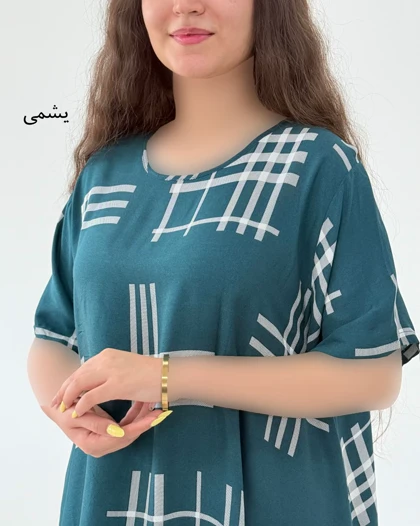 پیراهن چهارخونه لامبادا کد 1855