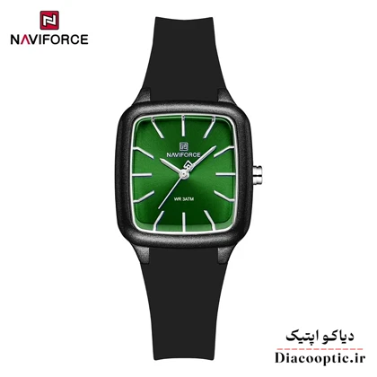 ساعت مچی زنانه برند نیوی فورس مدل Do-NAVIFORCE 5055 بند رابر