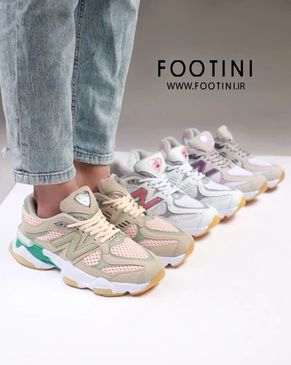 کفش کتانی زنانه راحتی New balance 9060