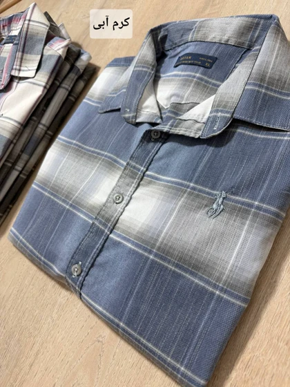 پیراهن استین بلند کشپنبه 2618