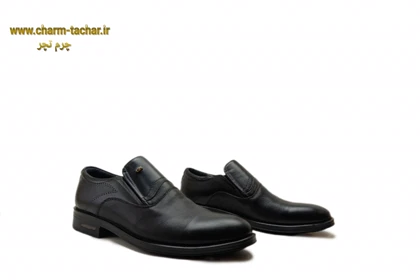 کفش رسمی مجلسی مردانه مدل برت چرم طبیعیsi795