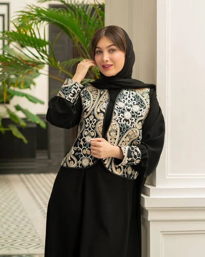 سه تیکه مزونی مجلسی (وست پیراهن کمربند)