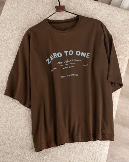 تیشرت zero to one کد 30409