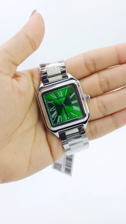 ساعت مچی مردانه کارتیر Cartier تمام استیل با ماندگاری رنگ بالا
