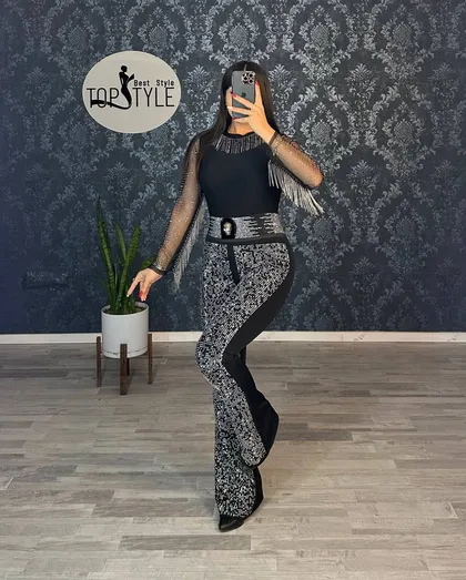شلوار فول نگین کد : 7951