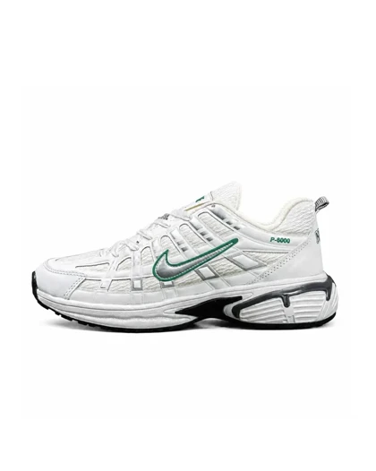 کتانی مردانه مدل رانینگ نایک P6000 سفید سبز NIKE