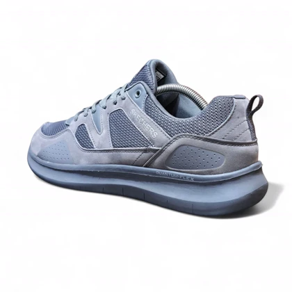 کتانی اسکیچرز کوانتوم فلکس سری بزرگپا 45 تا 48 طوسی