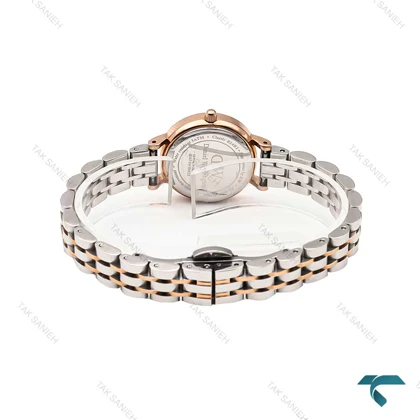 ساعت DW زنانه دورنگ رزگلد ایندکس یونانی مینی DW-5992-24-L