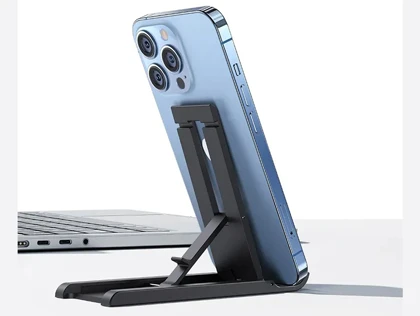 هولدر رومیزی گوشی‌موبایل و تبلت قابل حمل یوسامز Usams US-ZJ070 Spring Folding Desktop Tablet/Phone