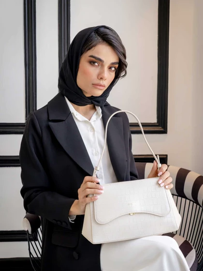 کیف دوشی زنانه دیوید جونز مدل CM-6639