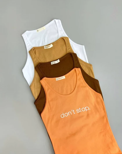 تاپ نخ و پنبه dont stop کد3856