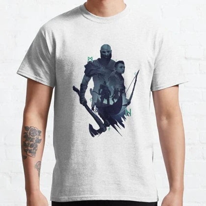 تیشرت طرح The Journey Begins - God of War گاد اف وار کد 10233