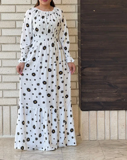 پیراهن خسته کش بابونه 6156
