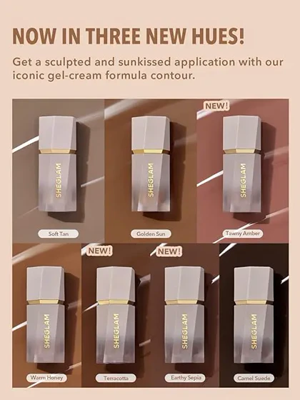 کانتور مایع SHEGLAM Sun Sculpt مدل Terracotta