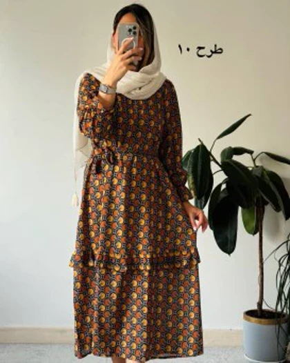 پیراهن مانتویی نارین 2