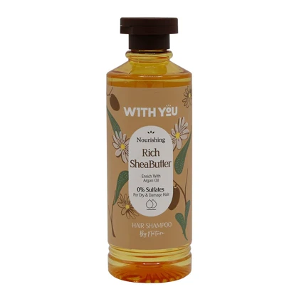 شامپو موی سر مغذی شی باتر و روغن آرگان ویت یو