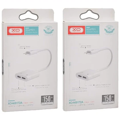 تبدیل آیفونی لایتنینگ به لایتنینگ ایکس او XO مدل NB172A