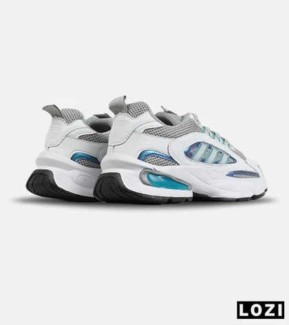 کتانی ورزشی آدیداس الترابوست سفید آبی مدل 8805 خرید کفش رانینگ Adidas Ultraboost