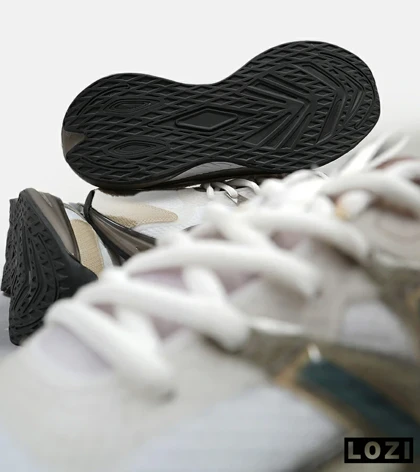 کفش کتانی مردانه و زنانه سفید سبز NEW BALANCE More Trail v3