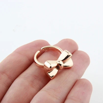 انگشتر دخترانه مدل پاپیونی