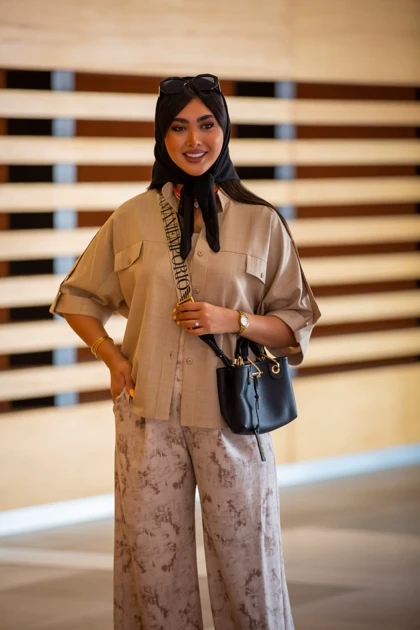 مانتو پیراهنی استریپ هلما