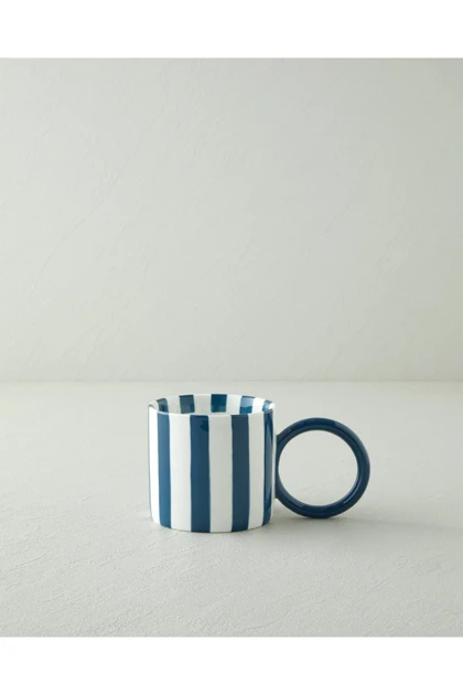 ماگ English Home مدل Boldy Lines New Bone China - آبی