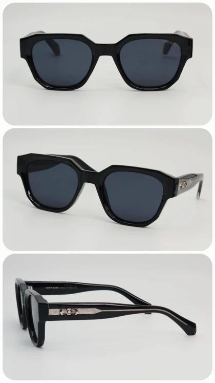 عینک آفتابی زنانه مونت بلانک Mont Blanc 9851 ضد اشعه UV400 ایتالیایی Rianova مونت بلانک