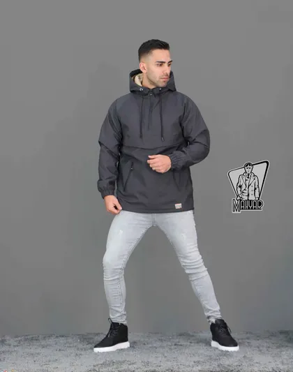 کاپشن کلاهدار جلو بسته SUPERDRY