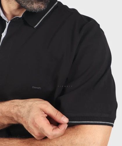 تیشرت یقه دار مردانه ساده 0569