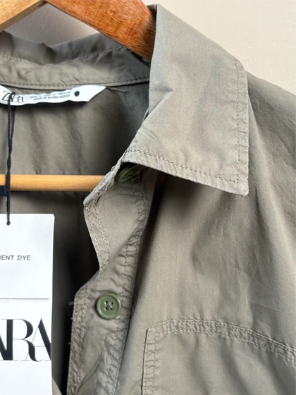 شومیز سدری نیم دکمه زارا