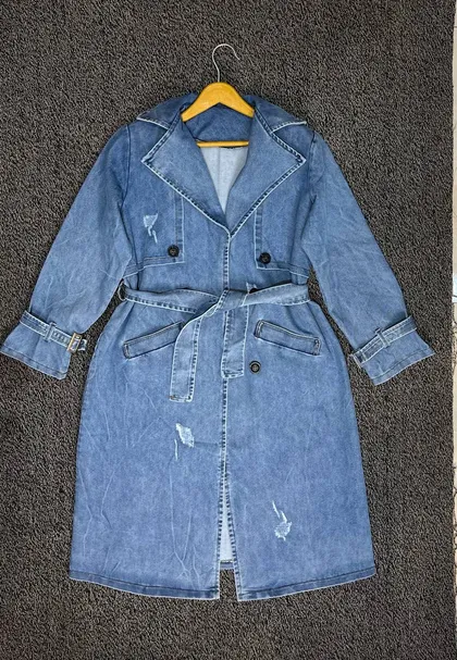 مانتو جین بلند مهدیس کد 8066