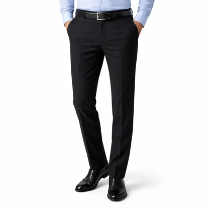 شلوار پارچه‌ای راه راه ریز 043372