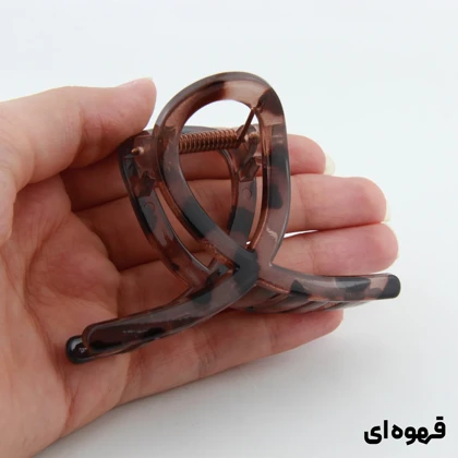کلیپس دخترانه مدل پیچی خال‌خالی