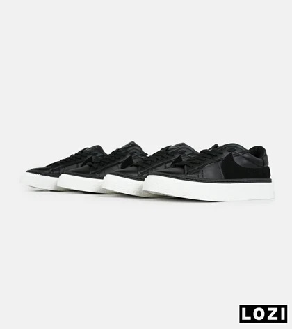 کفش نایک مردانه و زنانه مشکی Nike Blazer Low 77 Jumbo