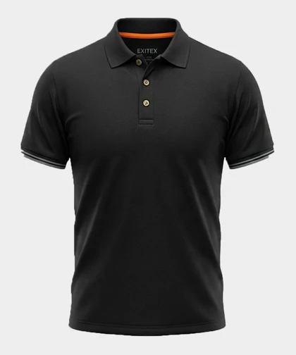 تیشرت یقه دار مردانه ساده 2038