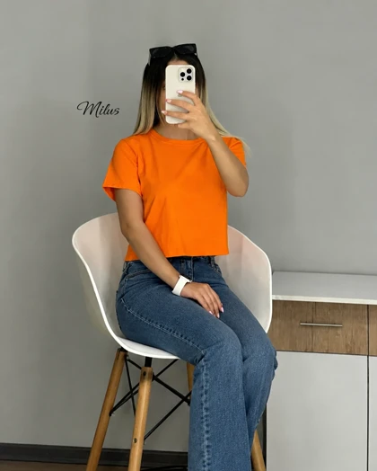 تیشرت کراپ بالون