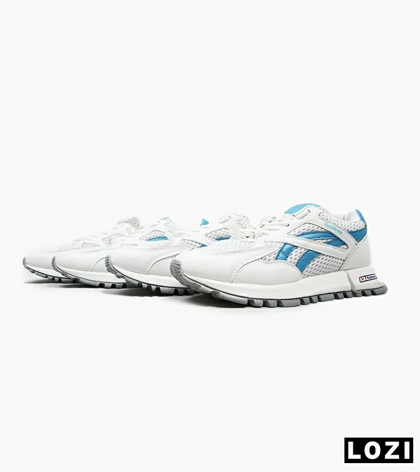 کفش کتانی مردانه و زنانه سفید خط آبی Reebok