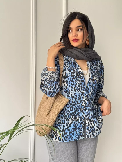 مانتو شومیزی پلنگی