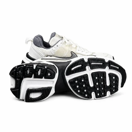 کفش کتانی مردانه نایکی v2k سفید مشکی طوسی NIKE V2K