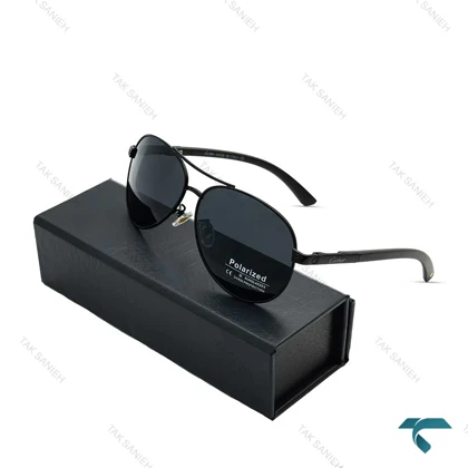 عینک کارتیه مشکی مردانه پولار Cartier-6426-G