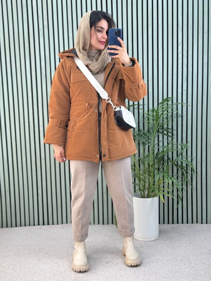 کاپشن کلاهدار ونوس