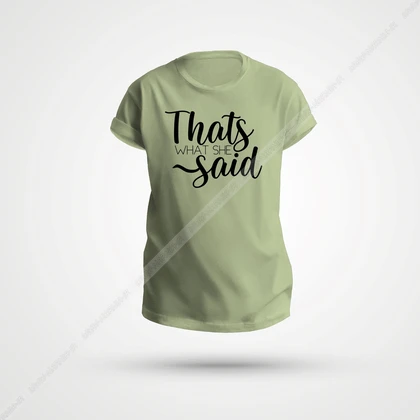 تیشرت Office طرح she