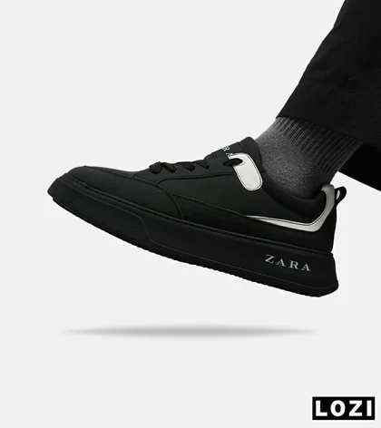 کفش کتانی کژوال کلاسیک مشکی Zara