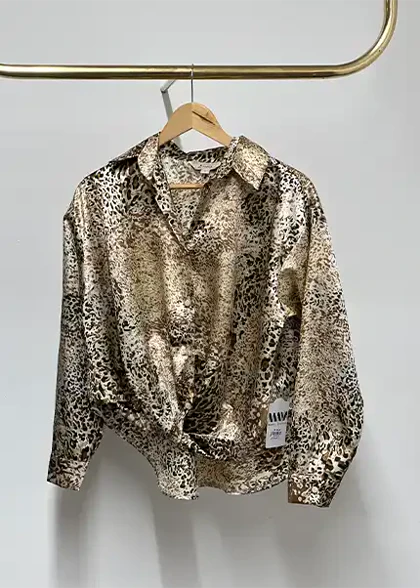 شومیز گره‌ای کد 4055