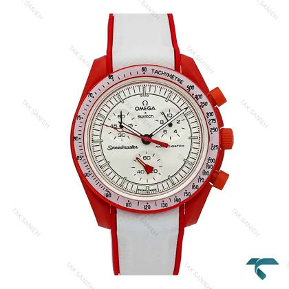 ساعت امگا سواچ بند رابر ماموریت به مریخ Swatch-7605-U