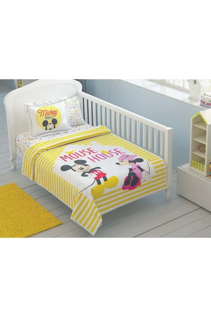 روتختی پیکه Taç مدل Disney Minnie Mickey Baby پنبه - زرد