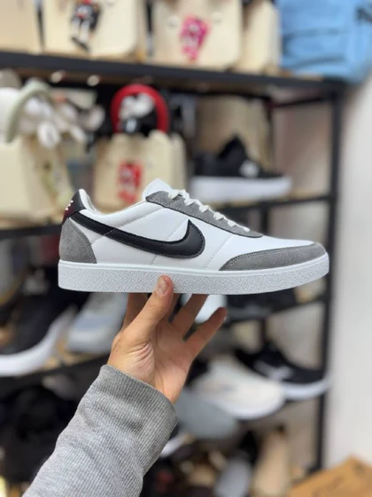 کتانی نایک مدل کیلشات سفید طوسی