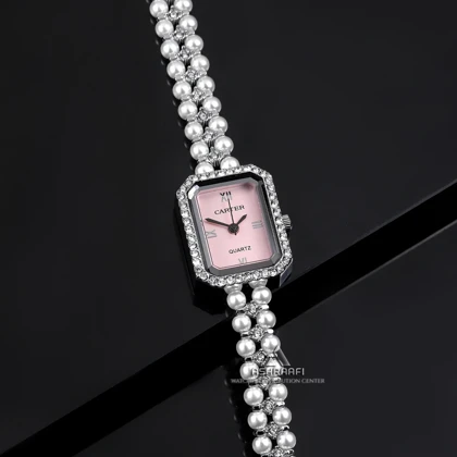 ساعت کارتیه بند مروارید Cartier A80