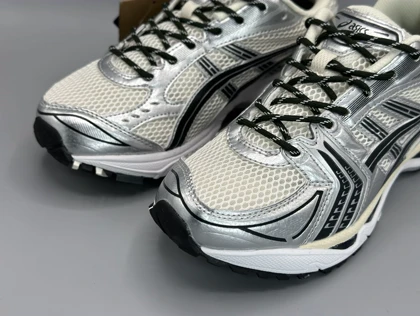 اسیکس کایانو 14 کرم نقره ای سبز/Asics Kayano 14